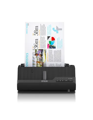 Epson ES-C320W ADF + escáner alimentado por hojas 600 x 600 DPI A4 Negro
