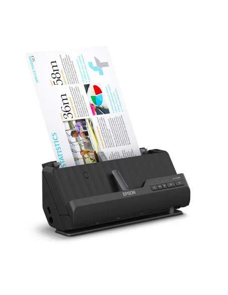 Epson ES-C320W ADF + escáner alimentado por hojas 600 x 600 DPI A4 Negro