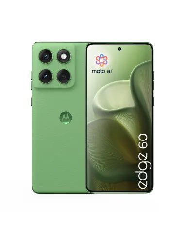 Motorola edge 60 16,9 cm (6.67") SIM doble Android 15 5G USB Tipo C 12 GB 512 GB 5200 mAh Verde