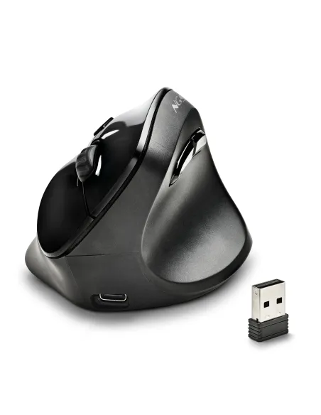 NGS EVO MOKSHA ratón mano derecha RF inalámbrico Óptico 2400 DPI