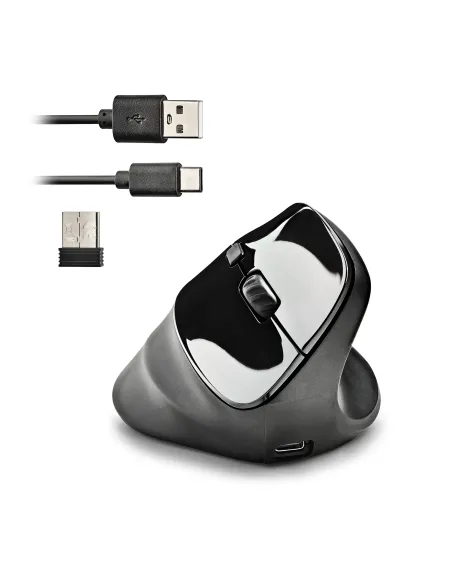 NGS EVO MOKSHA ratón mano derecha RF inalámbrico Óptico 2400 DPI