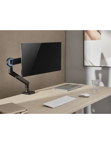 Equip Soporte de escritorio para monitor de 17«-35», negro