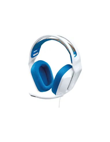 Auriculares con microfono logitech g g335 gaming jack 3.5mm blanco