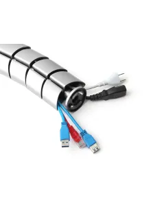 Equip 650862 organizador de cables Escritorio Pasacables Plata 1 pieza(s) 2