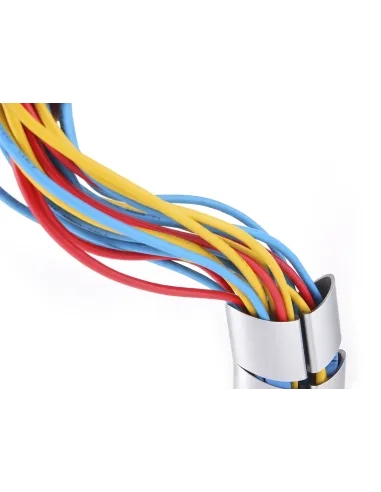Equip 650862 organizador de cables Escritorio Pasacables Plata 1 pieza(s)