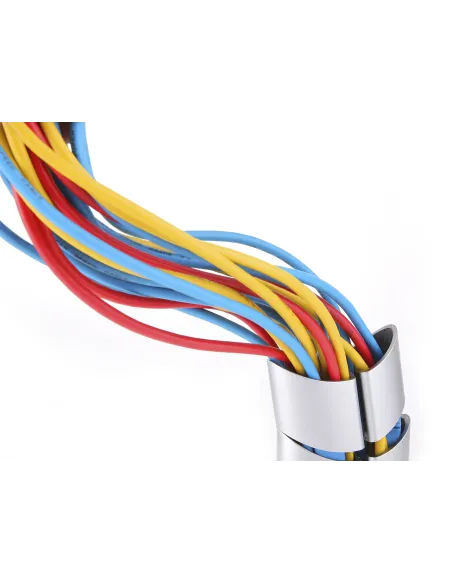 Equip 650862 organizador de cables Escritorio Pasacables Plata 1 pieza(s)
