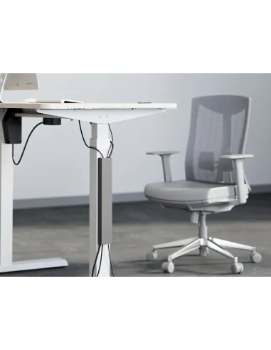 Equip 650864 organizador de cables Escritorio Bandeja de cables Gris