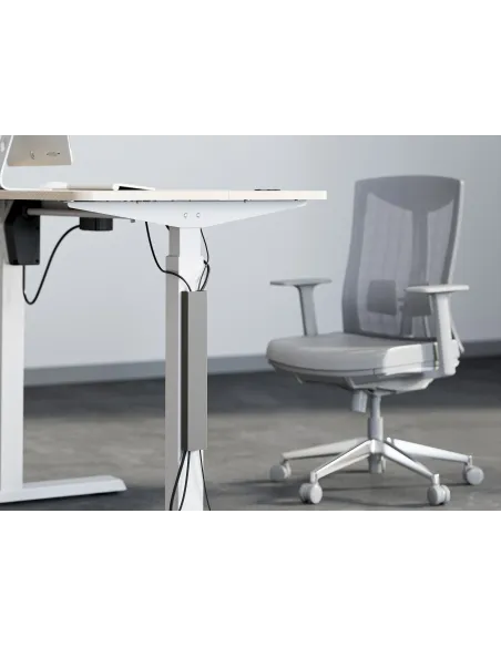 Equip 650864 organizador de cables Escritorio Bandeja de cables Gris