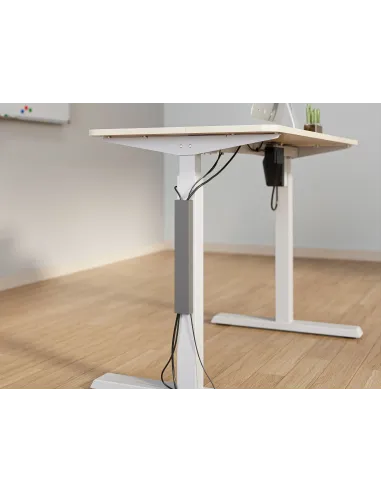 Equip 650864 organizador de cables Escritorio Bandeja de cables Gris