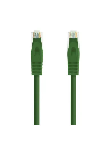 Nanocable Cable de red latiguillo RJ45 LSZH Cat.6A UTP AWG24, Verde, 1.0m