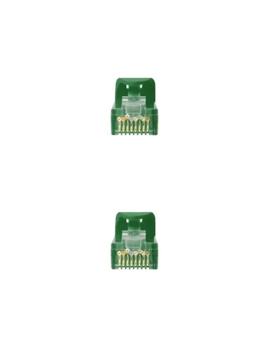 Nanocable Cable de red latiguillo RJ45 LSZH Cat.6A UTP AWG24, Verde, 1.0m