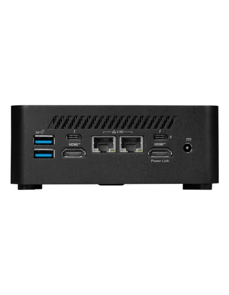 MSI Cubi NUC AI 1UMG-033ES Intel Core Ultra 5 125H 8 GB DDR5-SDRAM 512 GB SSD Windows 11 Pro Mini PC Negro