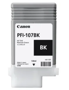 Canon PFI-107BK cartucho de tinta 1 pieza(s) Original Negro