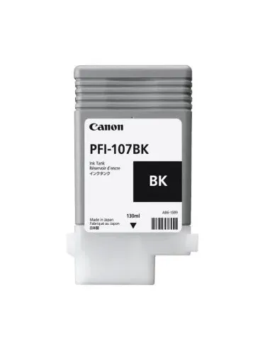 Canon PFI-107BK cartucho de tinta 1 pieza(s) Original Negro
