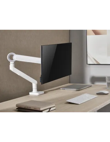 Equip Soporte de escritorio para monitor de 17«-35», blanco