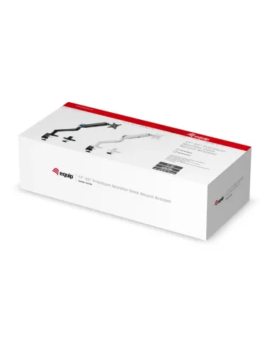 Equip Soporte de escritorio para monitor de 17«-35», blanco