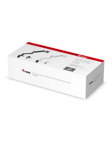 Equip Soporte de escritorio para monitor de 17«-35», blanco