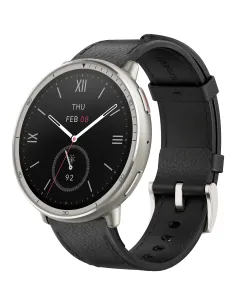Amazfit W2433EU1N Relojes inteligentes y deportivos 3,35 cm (1.32") AMOLED Digital 466 x 466 Pixeles Pantalla táctil Plata 2