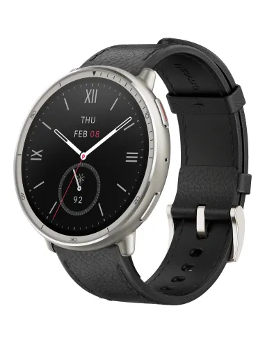 Amazfit W2433EU1N Relojes inteligentes y deportivos 3,35 cm (1.32") AMOLED Digital 466 x 466 Pixeles Pantalla táctil Plata