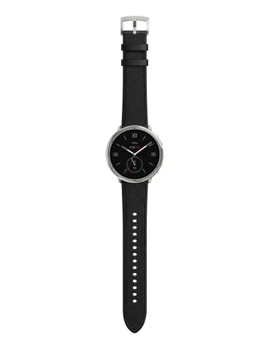 Amazfit W2433EU1N Relojes inteligentes y deportivos 3,35 cm (1.32") AMOLED Digital 466 x 466 Pixeles Pantalla táctil Plata