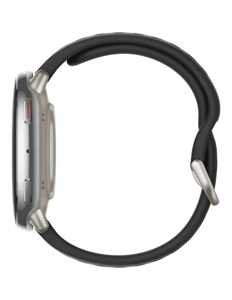 Amazfit W2433EU1N Relojes inteligentes y deportivos 3,35 cm (1.32") AMOLED Digital 466 x 466 Pixeles Pantalla táctil Plata