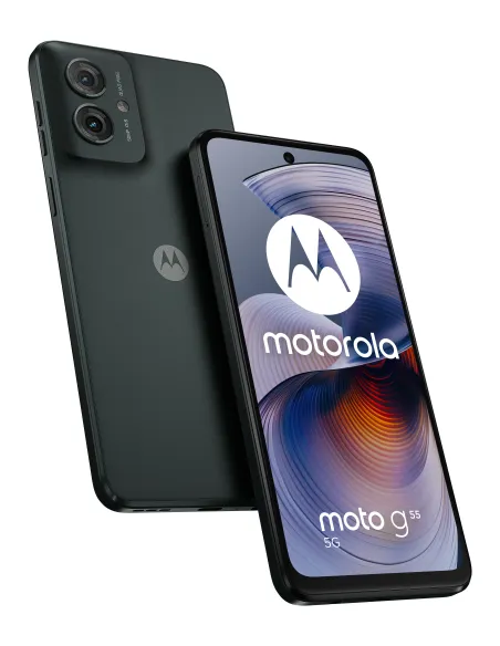 Motorola moto g55 5G 16,5 cm (6.49") SIM doble Android 14 USB Tipo C 8 GB 256 GB 5000 mAh Gris