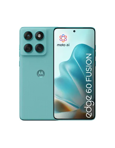 Motorola edge 60 fusion 16,9 cm (6.67") SIM doble Android 15 5G USB Tipo C 8 GB 256 GB 5200 mAh Turquesa