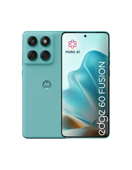 Motorola edge 60 fusion 16,9 cm (6.67") SIM doble Android 15 5G USB Tipo C 8 GB 256 GB 5200 mAh Turquesa