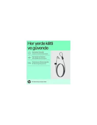 HP Bloqueo de cable con combinación Nano