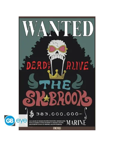 Poster gb eye chibi one piece wanted brook wano