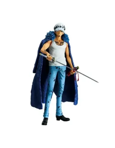 Figura ichibansho one piece masterlise trafalgar law (the unbreakable law) 25cm
