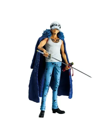 Figura ichibansho one piece masterlise trafalgar law (the unbreakable law) 25cm