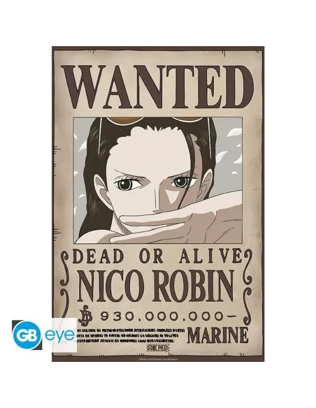 Poster gb eye chibi one piece wanted nico robin wano