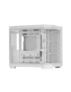 Caja ordenador mars gaming mc3tcorew atx cristal templado blanco