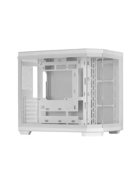 Caja ordenador mars gaming mc3tcorew atx cristal templado blanco