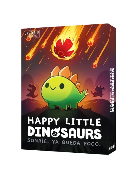 Juego de mesa happy little dinosaurs pegi 8