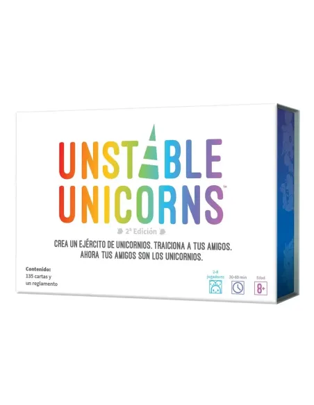 Juego de mesa unstable unicorns pegi 8