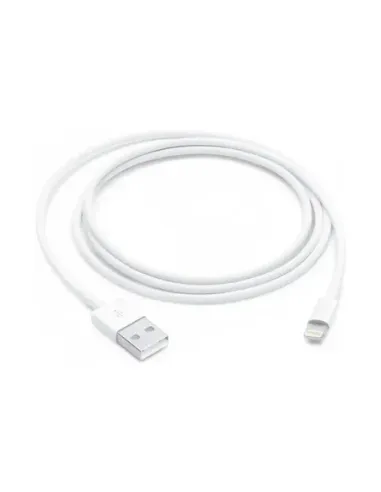 Cable lightning a usb tipo a apple 1m -  macho - macho -  blanco