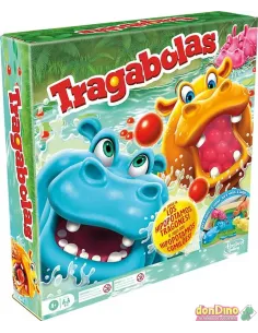 Juego de mesa hasbro tragabolas los tipopótamos tragones