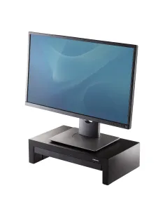 Fellowes Designer Suites 53,3 cm (21") Escritorio Negro, Perlado