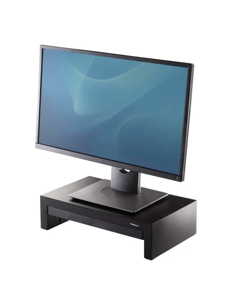 Fellowes Designer Suites 53,3 cm (21") Escritorio Negro, Perlado