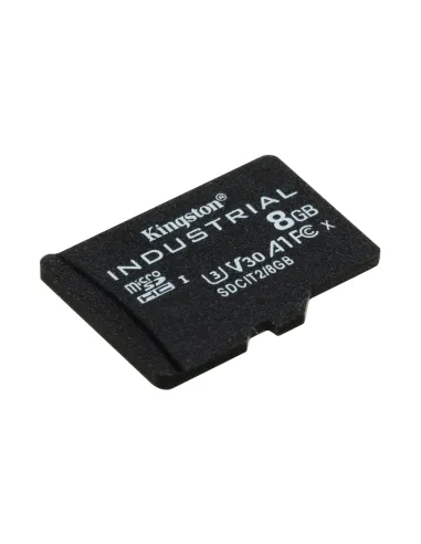 Kingston Technology Tarjeta 8GB microSDHC Industrial C10 A1 pSLC + adaptador SD