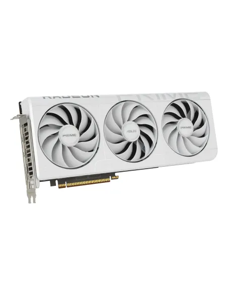 ASUS Prime -RX9070XT-O16G-WHITE AMD Radeon RX 9070 XT 16 GB GDDR6