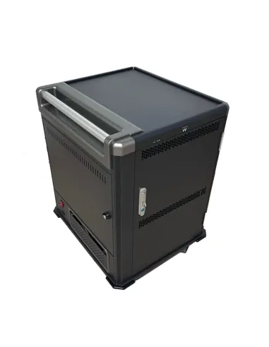 Ewent EW1703 carrito y armario de dispositivo portátil Carro de gestión y carga para dispositivos portátiles Negro, Gris