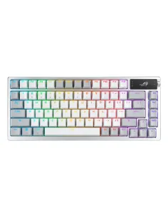 ASUS ROG Azoth teclado Juego RF Wireless + Bluetooth QWERTY Blanco