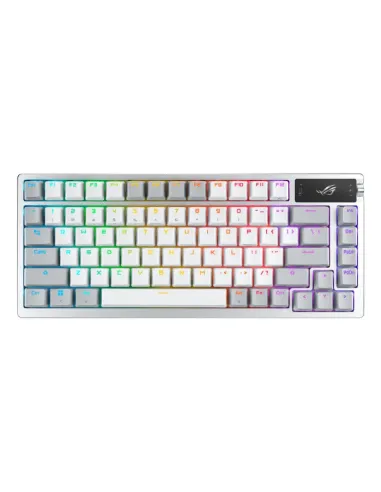 ASUS ROG Azoth teclado Juego RF Wireless + Bluetooth QWERTY Blanco