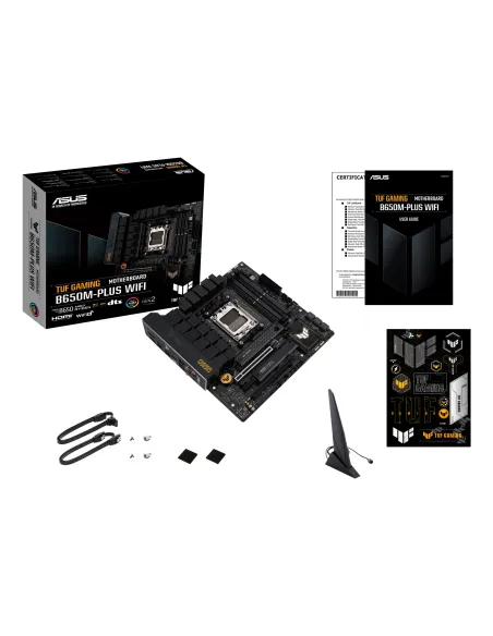 ASUS TUF GAMING B650M-PLUS WIFI AMD B650 Zócalo AM5 micro ATX