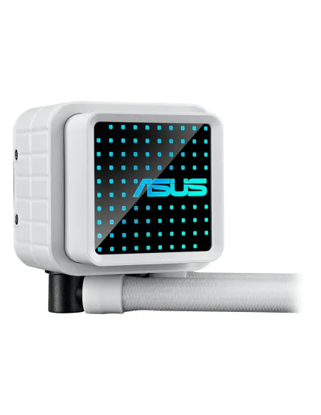 ASUS Prime LC 360 ARGB White Edition Procesador Sistema de refrigeración líquida todo en uno 12 cm Blanco 1 pieza(s)