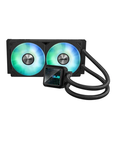 ASUS Prime LC 240 ARGB Carcasa del ordenador Sistema de refrigeración líquida todo en uno 12 cm Negro