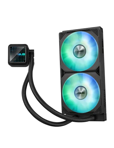 ASUS Prime LC 240 ARGB Carcasa del ordenador Sistema de refrigeración líquida todo en uno 12 cm Negro